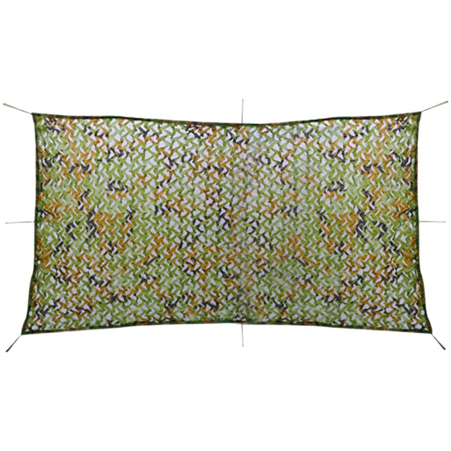 Camouflagenet Met Opbergzak 1,5X3 M 1.5 x 3 m Groen