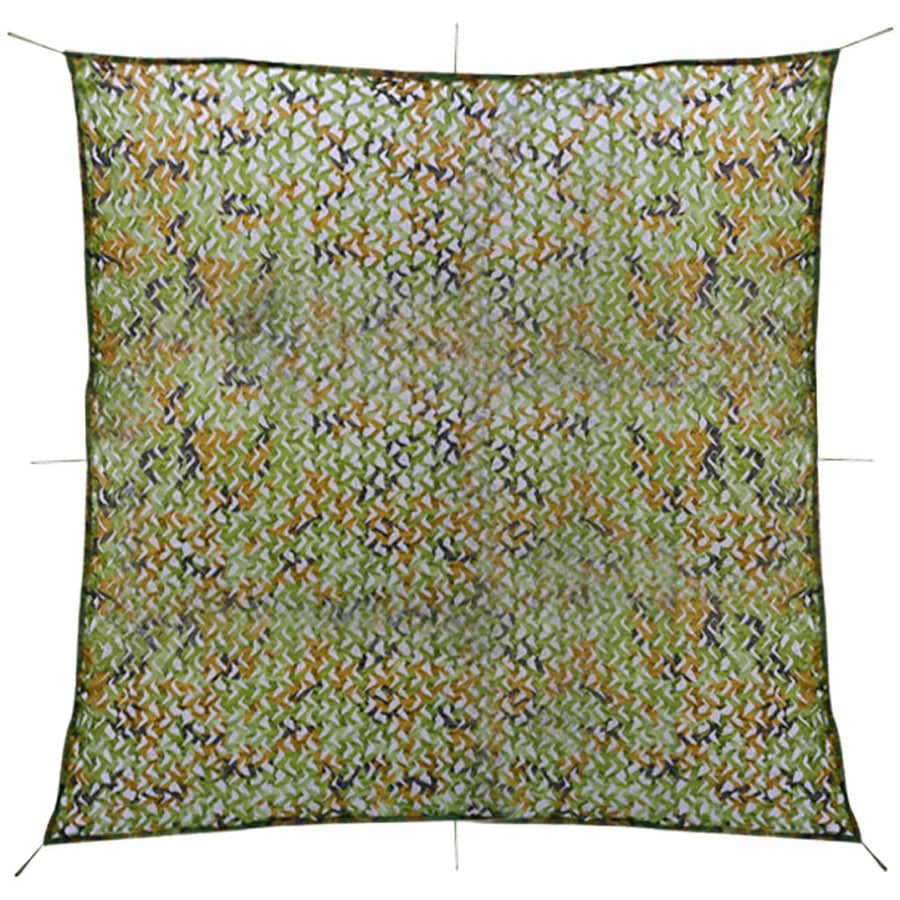 Camouflagenet Met Opbergzak 3 x 3 m Groen