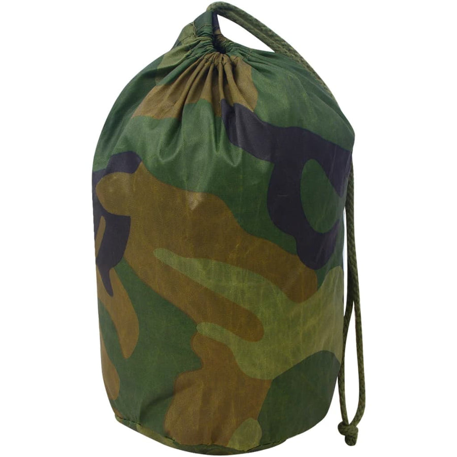 Camouflagenet Met Opbergzak 3 x 4 m Groen