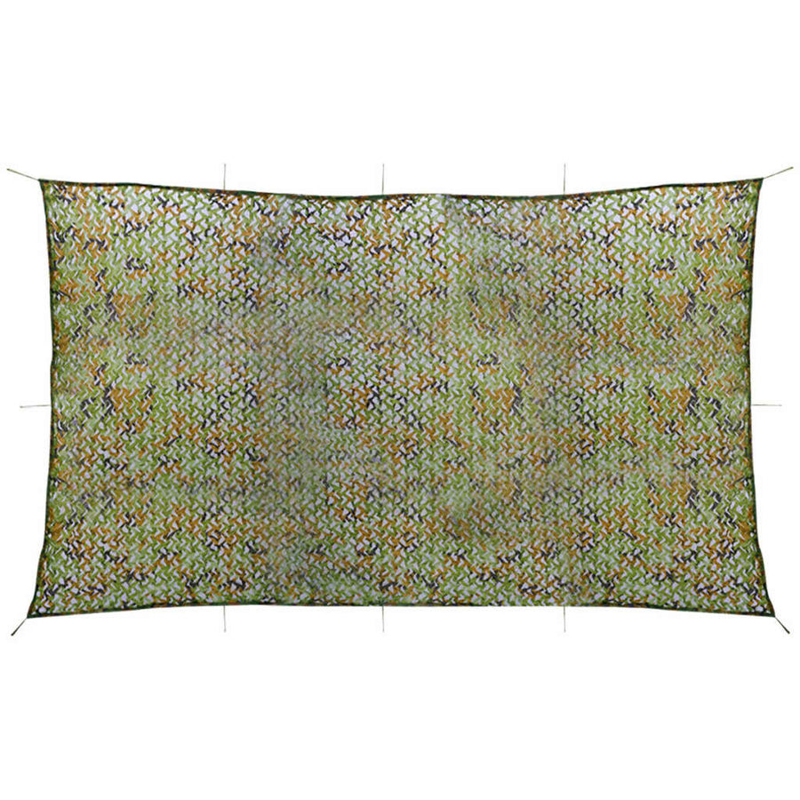 Camouflagenet Met Opbergzak 3 x 5 m Groen