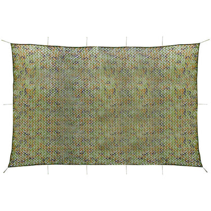Camouflagenet Met Opbergzak 4 x 6 m Groen