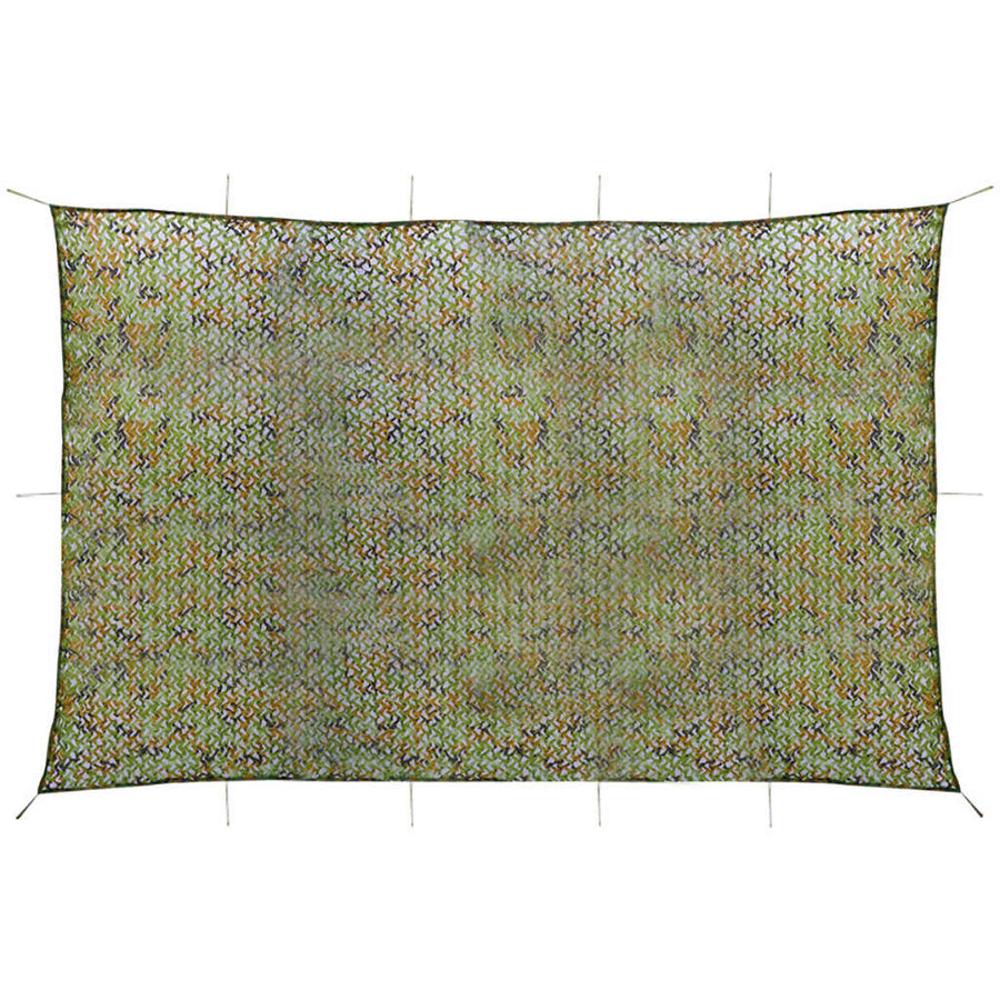 Camouflagenet Met Opbergzak 4 x 6 m Groen