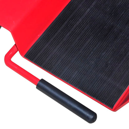 Motorstandaard Verrijdbaar Rood