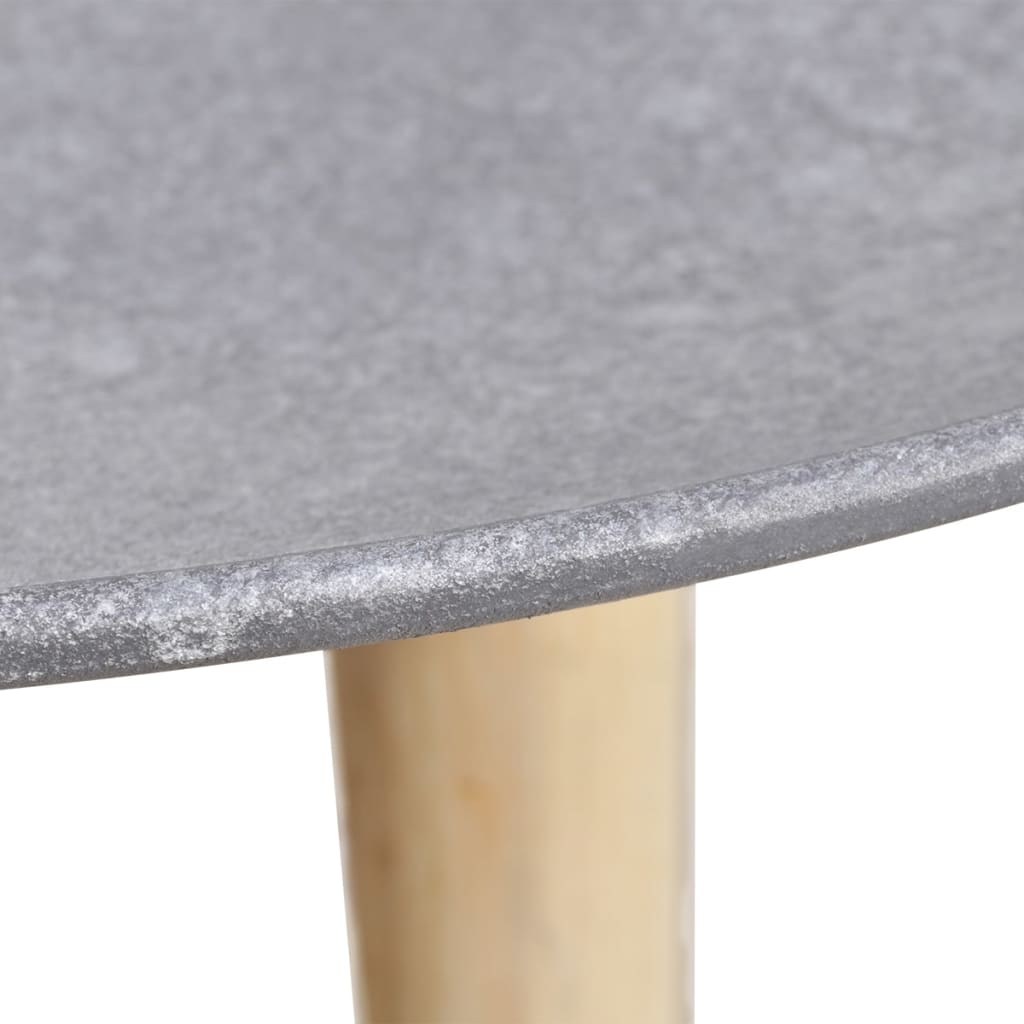 2-delige Tafelset 55 en 44 cm betongrijs