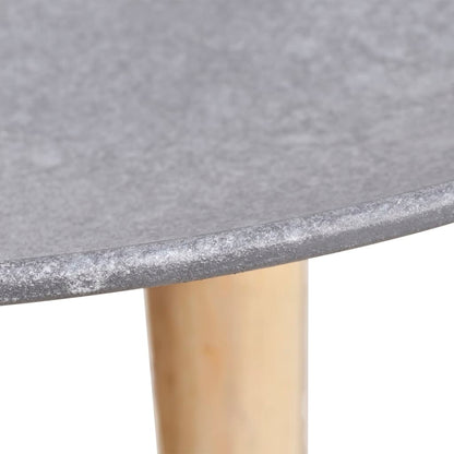 2-delige Tafelset 55 en 44 cm betongrijs