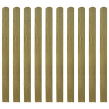 Schuttinglatten 10 st 120 cm geïmpregneerd hout