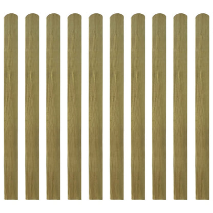Schuttinglatten 10 st 120 cm geïmpregneerd hout