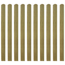 Schuttinglatten 10 st 120 cm geïmpregneerd hout