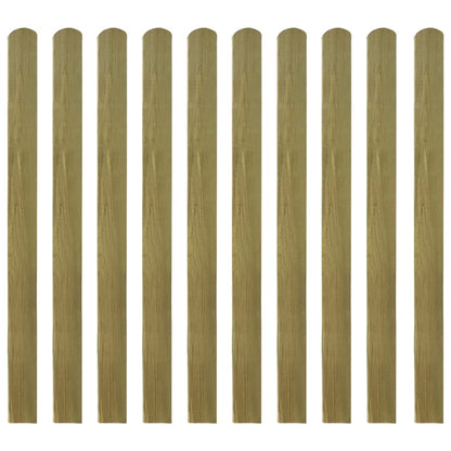 Schuttinglatten 10 st 120 cm geïmpregneerd hout