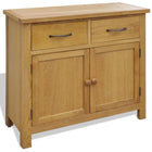 Sideboard 90x33.5x83 cm solid oak