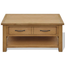 Salontafel 88X53X45 Cm Massief Eikenhout