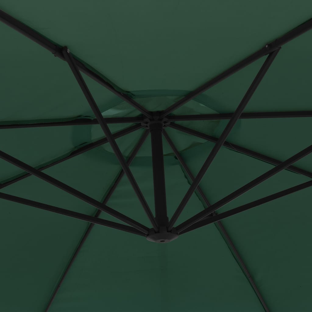 Zweefparasol 3,5 M Groen