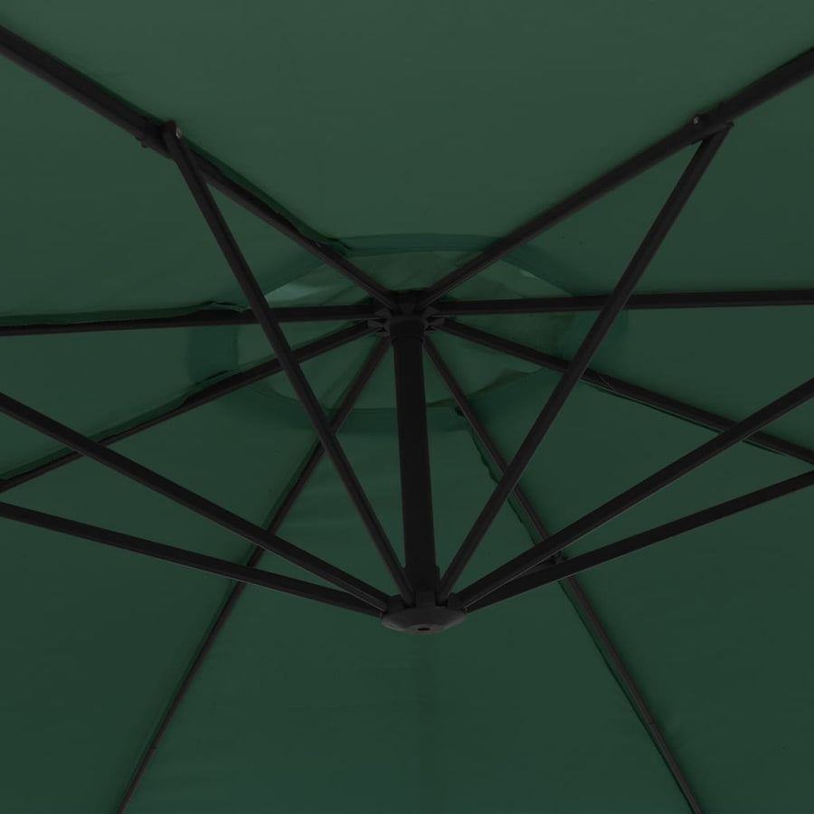 Zweefparasol 3,5 M Groen