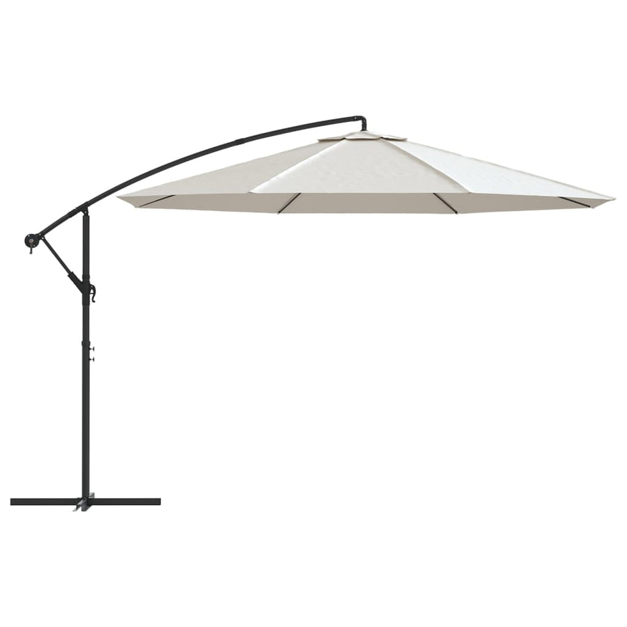 Zweefparasol 3,5 m zandwit