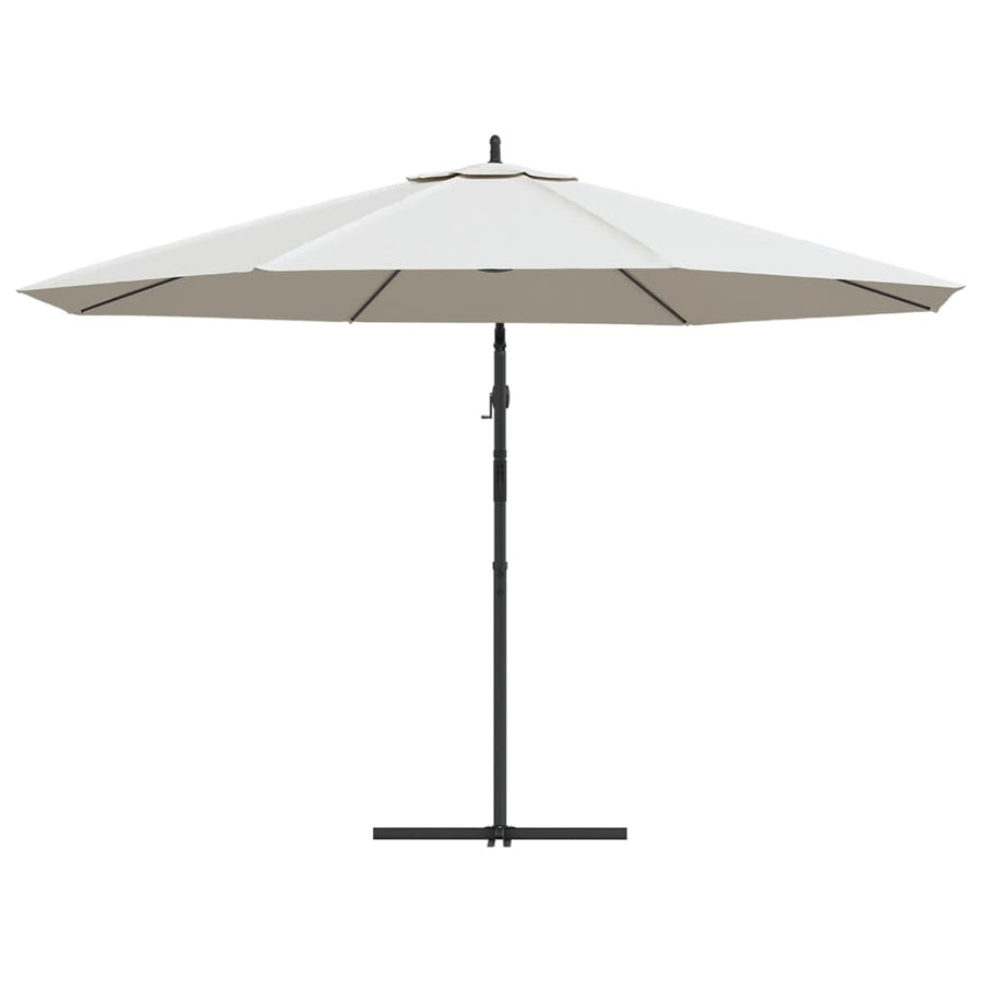 Zweefparasol 3,5 m zandwit