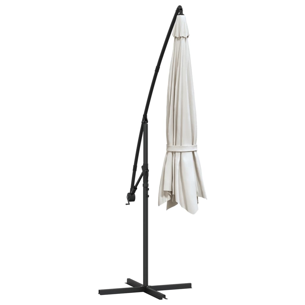 Zweefparasol 3,5 m zandwit