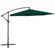 Cantilever Parasol 3 m Green