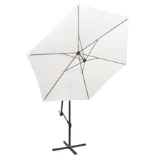 Zweefparasol 3 M Zand Wit