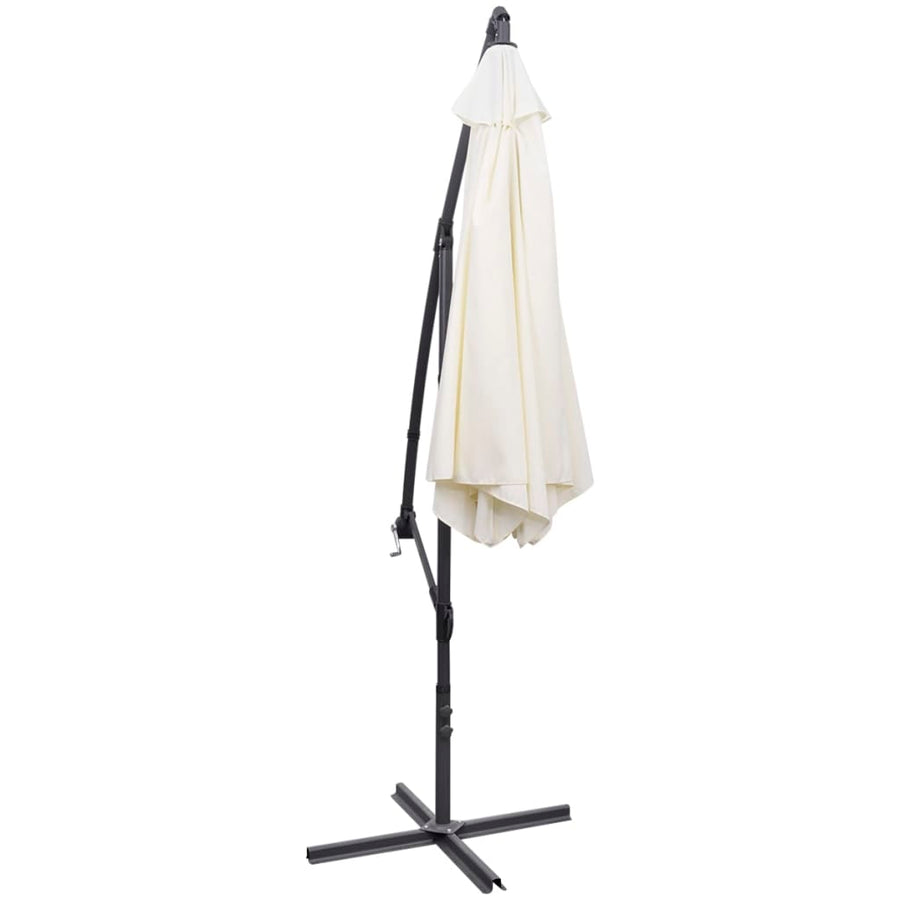 Zweefparasol 3 M Zand Wit