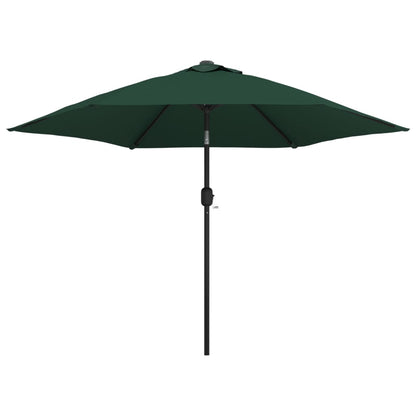 Parasol Kantelbaar Met Led 3 M Groen