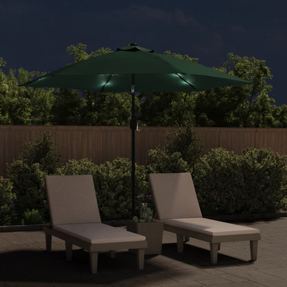 Parasol Kantelbaar Met Led 3 M Groen