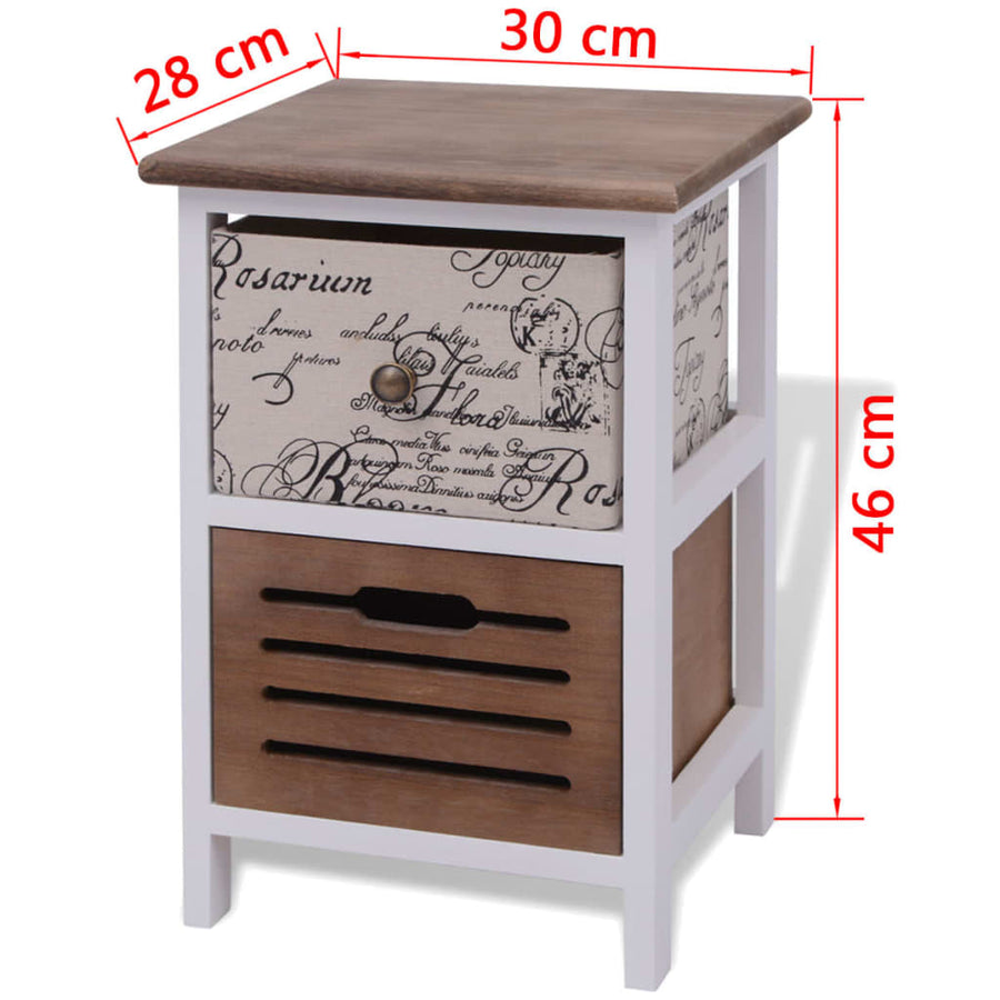 Nachtkastjes Hout 2