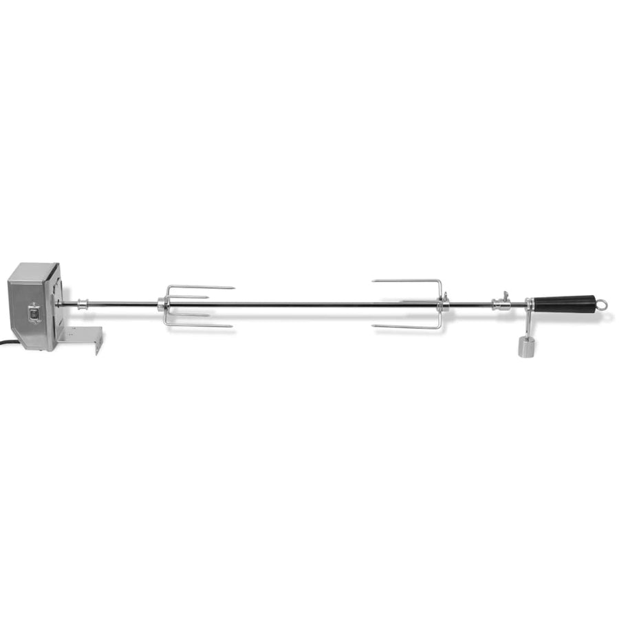 Bbq Draaispit Met Professionele Motor Staal 900 mm