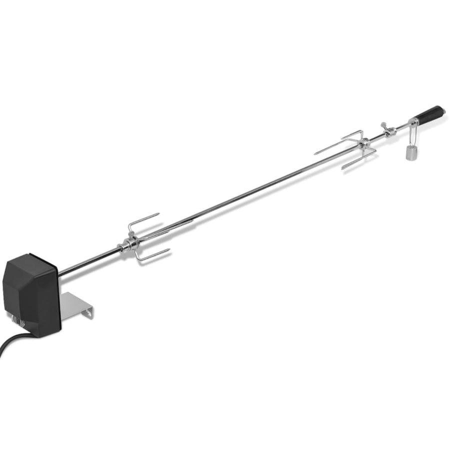 Bbq Draaispit Met Motor Staal 1200 mm