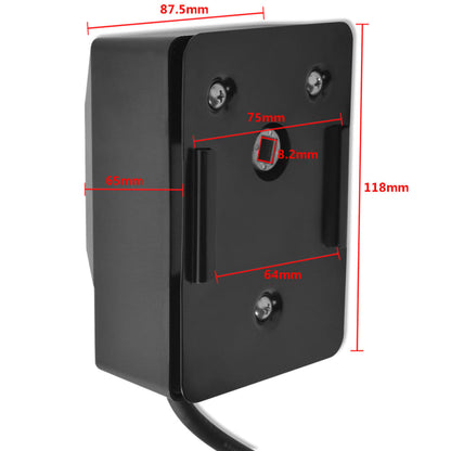 Bbq Draaispit Met Motor Staal 1200 mm