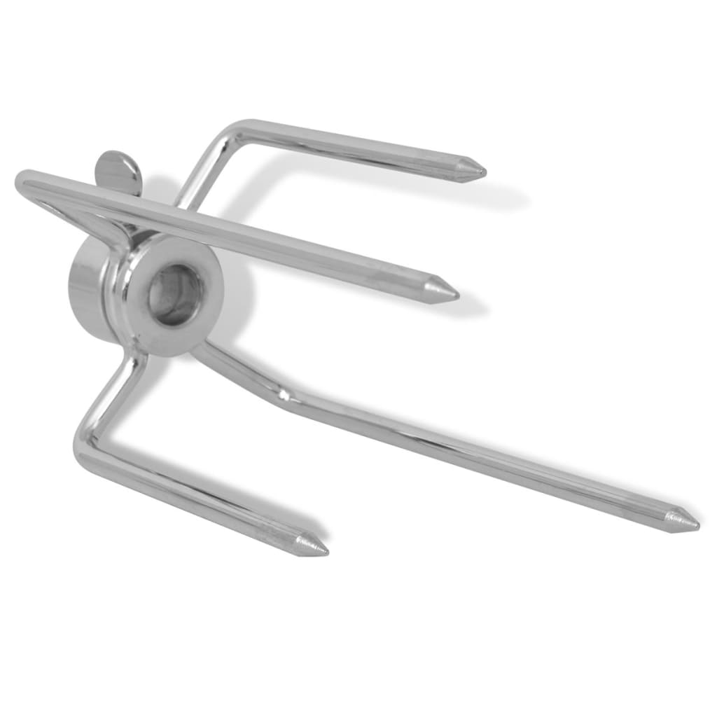 Bbq Draaispit Vorken 2 Stuks Staal