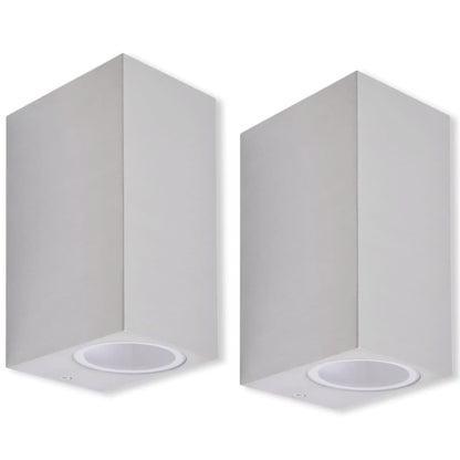 Wandlamp Buiten Boven En Onder Licht Stuks 6.8 x 9.2 x 15 cm