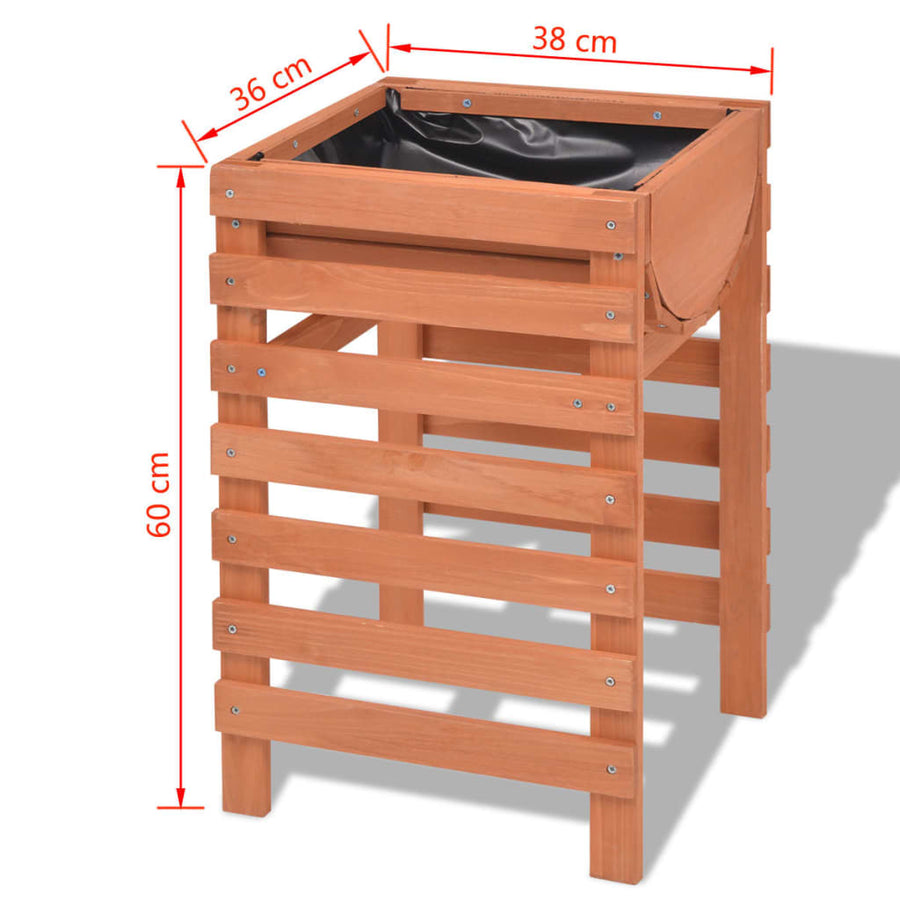 Plantenbak Hout 38 x 36 x 60 cm