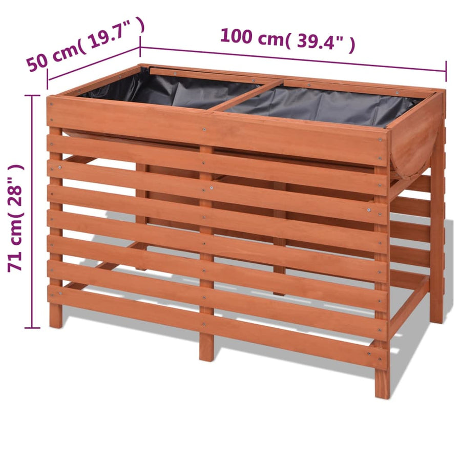 Plantenbak Hout 100 x 50 x 71 cm