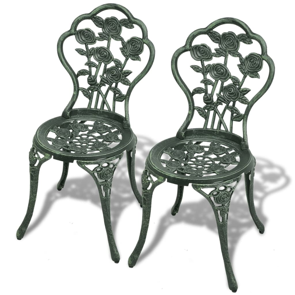 -Delige Bistroset Gietaluminium Groen