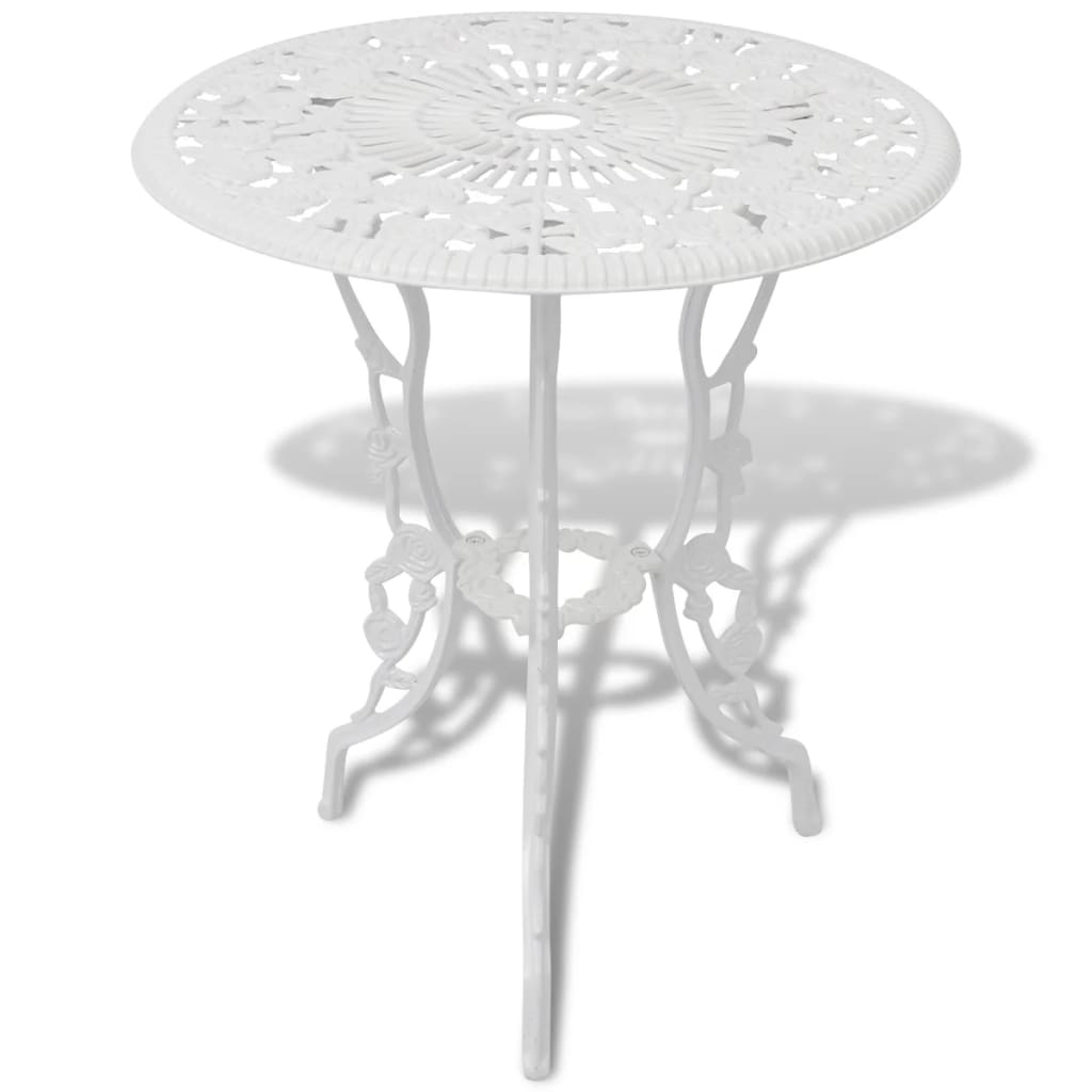 -Delige Bistroset Gietaluminium Wit