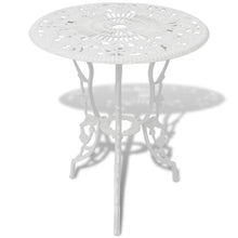 -Delige Bistroset Gietaluminium Wit