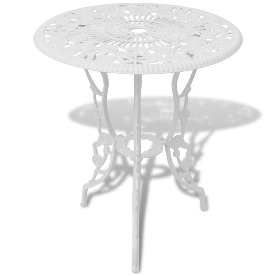 -Delige Bistroset Gietaluminium Wit