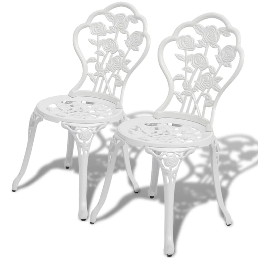 -Delige Bistroset Gietaluminium Wit