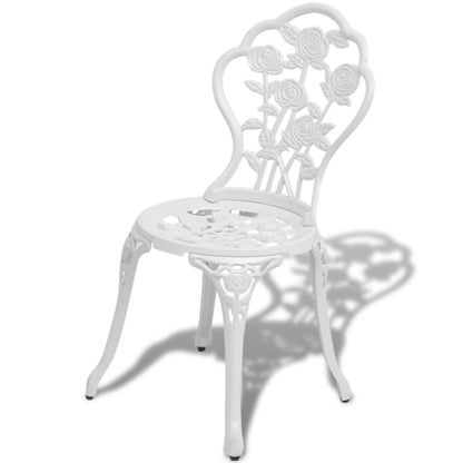 -Delige Bistroset Gietaluminium Wit