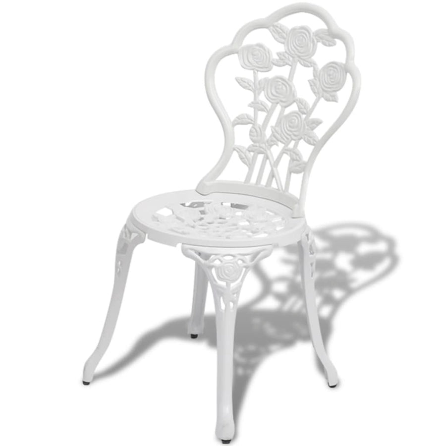 -Delige Bistroset Gietaluminium Wit