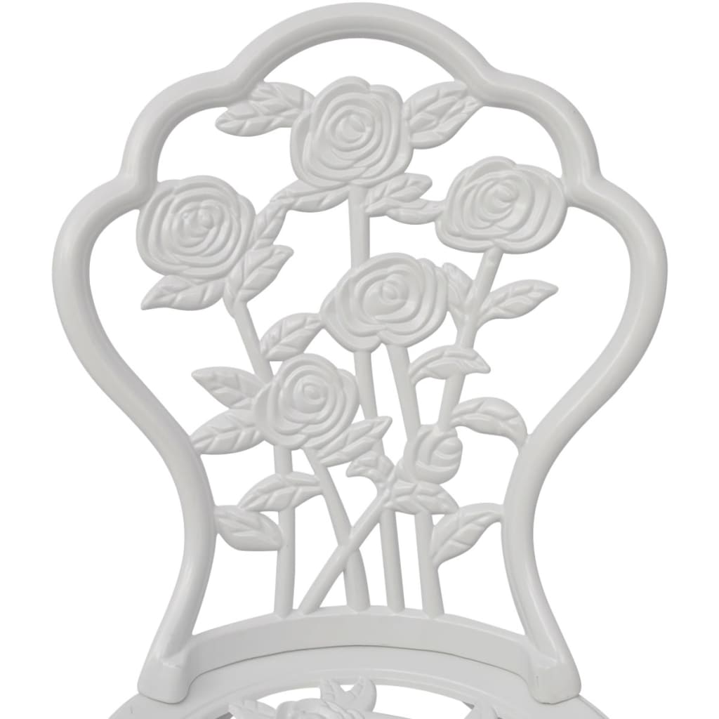 -Delige Bistroset Gietaluminium Wit