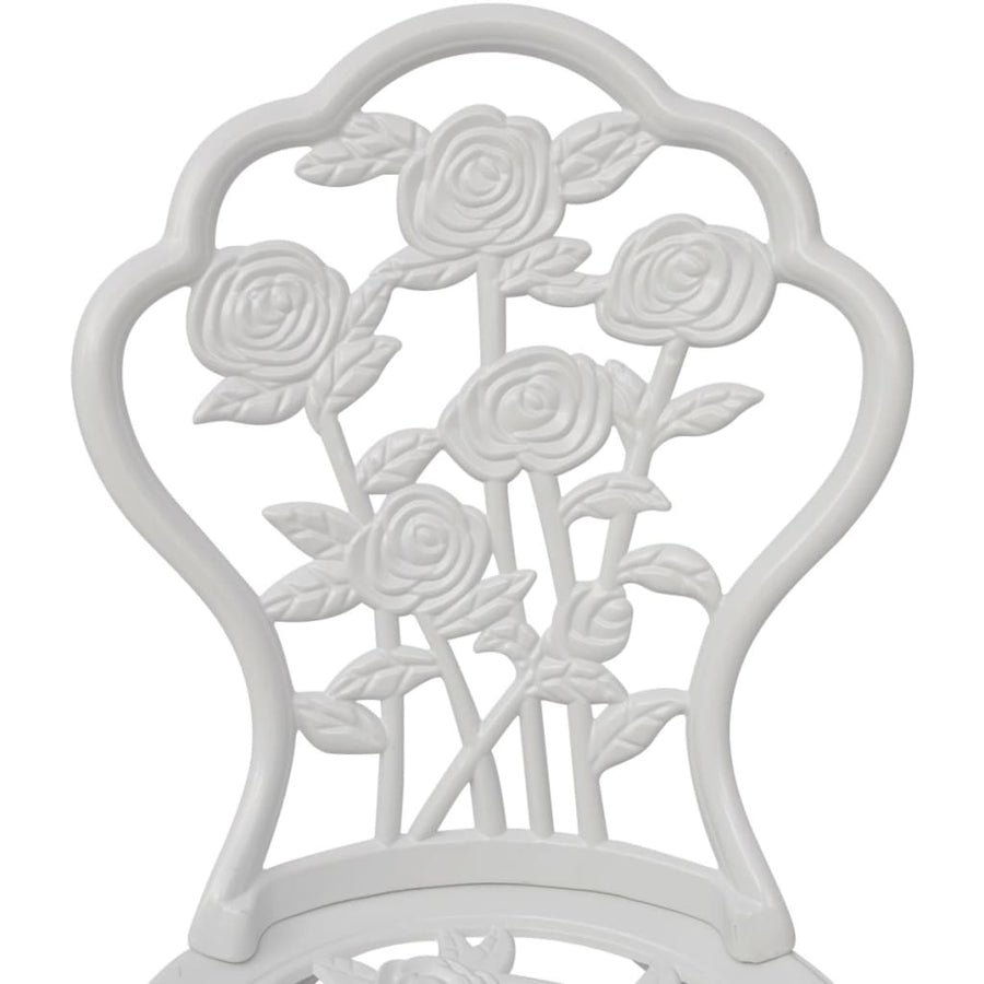 -Delige Bistroset Gietaluminium Wit
