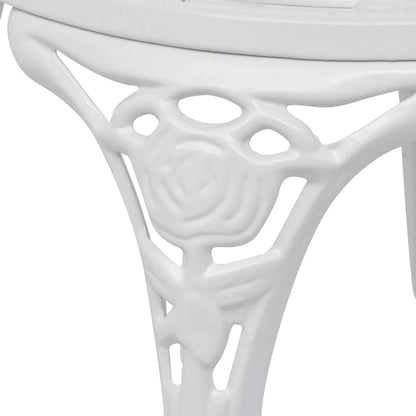 -Delige Bistroset Gietaluminium Wit