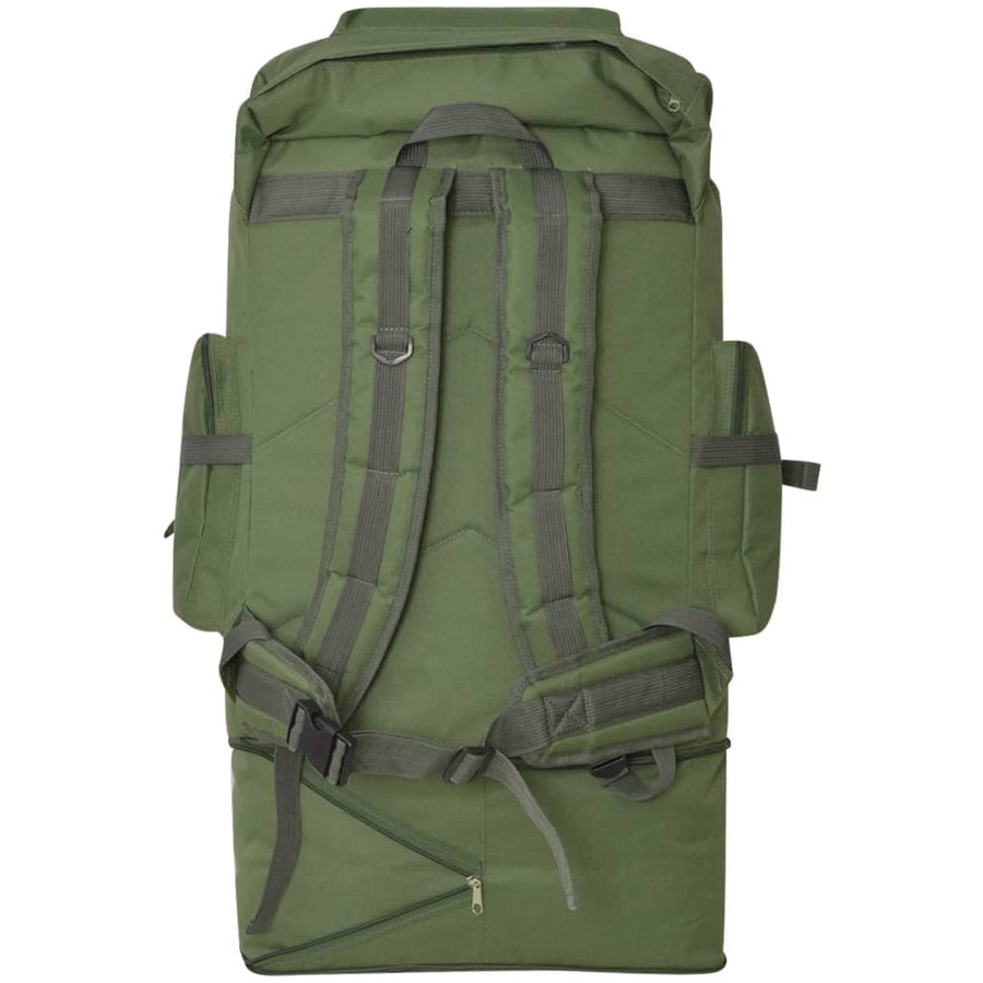 Rugzak legerstijl XXL 100 L groen 100 l Groen