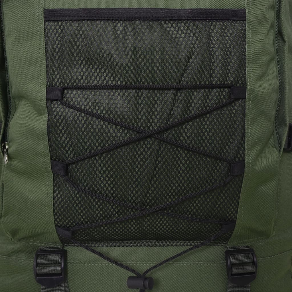 Rugzak legerstijl XXL 100 L groen 100 l Groen