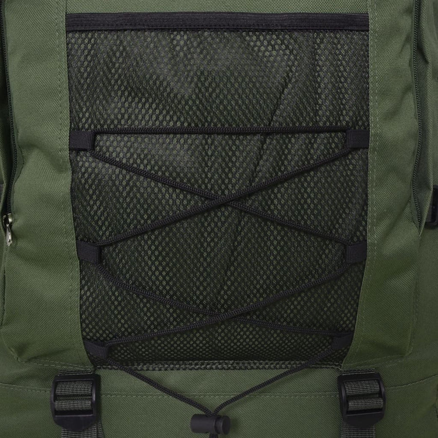 Rugzak legerstijl XXL 100 L groen 100 l Groen