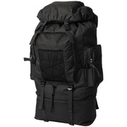 Rugzak 100 L zwart 42x21x78 cm