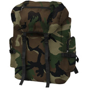Backpack army style 65 L camouflage