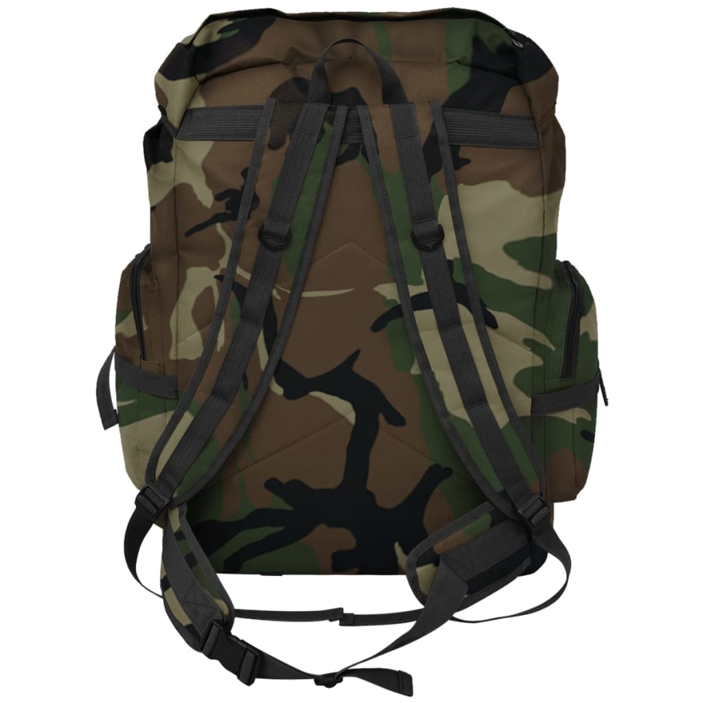 Rugzak legerstijl 65 L camouflage 65 l Camouflage