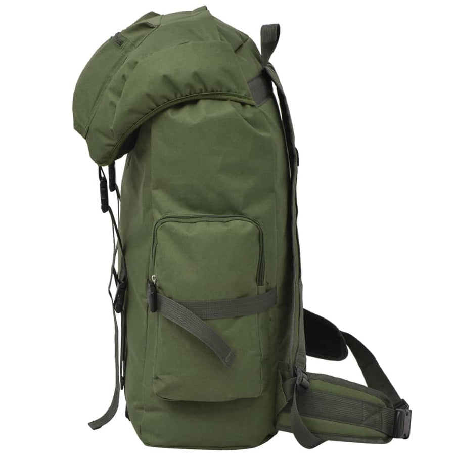 Rugzak legerstijl 65 L groen 65 l Groen